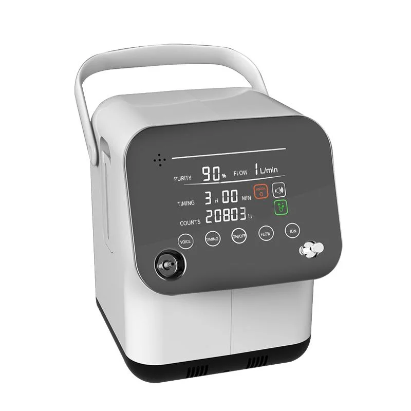  Generador portátil ajustable del oxígeno del hogar del concentrador del oxígeno del CE Oxygenerator1-7L para respirar