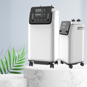 Máquina portátil del oxígeno 10L del flujo dual con el protector de la sobrecarga