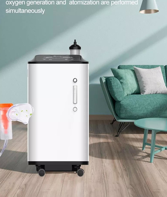 Concentrador portátil médico del oxígeno 10L del hogar con el nebulizador