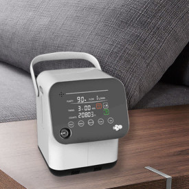 Máquina portátil del concentrador del O2 del hogar 1-7L con el nebulizador y Purit