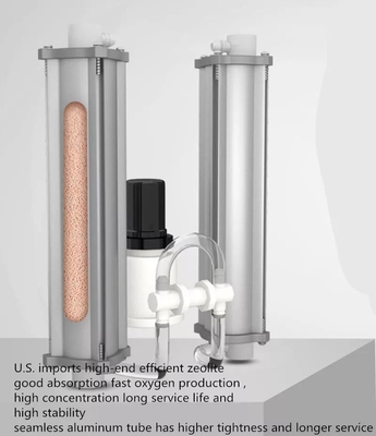 Máquina portátil del conector del oxígeno del concentrador O2 del flujo bajo para 10L médico