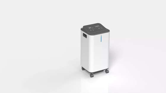 Grado médico del ABS dispositivo del generador del concentrador del oxígeno de 5 litros