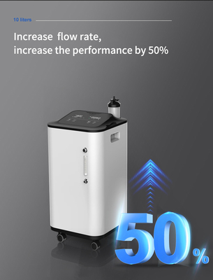 10 l máquina portátil O2 del concentrador del oxígeno de Sysmed