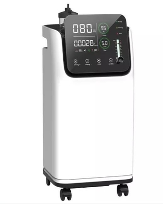 Equipamiento médico portátil de poco ruido del generador del concentrador del oxígeno de 5 litros
