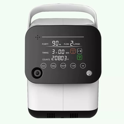 1 ajustable - 7l/Min Household Oxygen Generator Portable 1L con voz